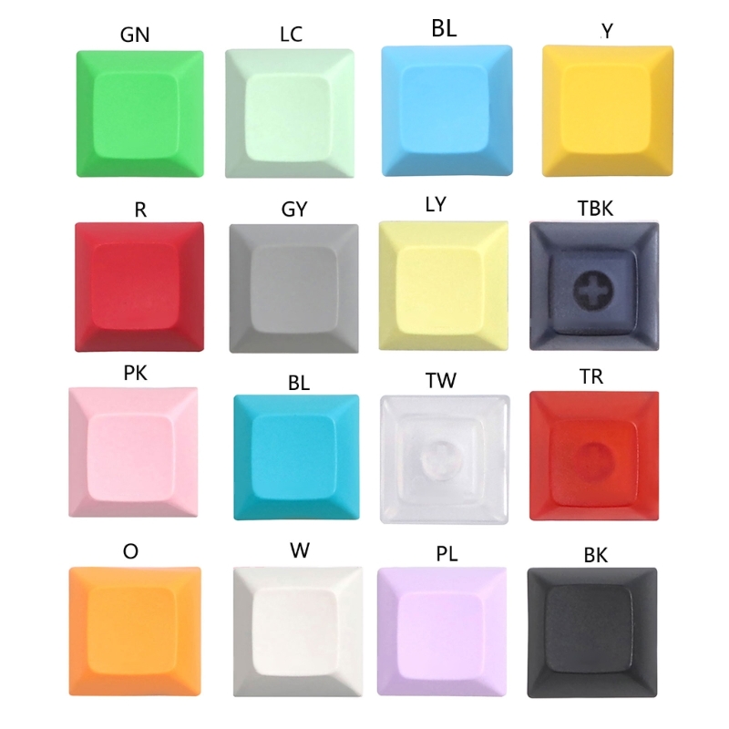 Gaming Accessories Aesthetic - Dsa 1u Keycap Set Pbt Lege