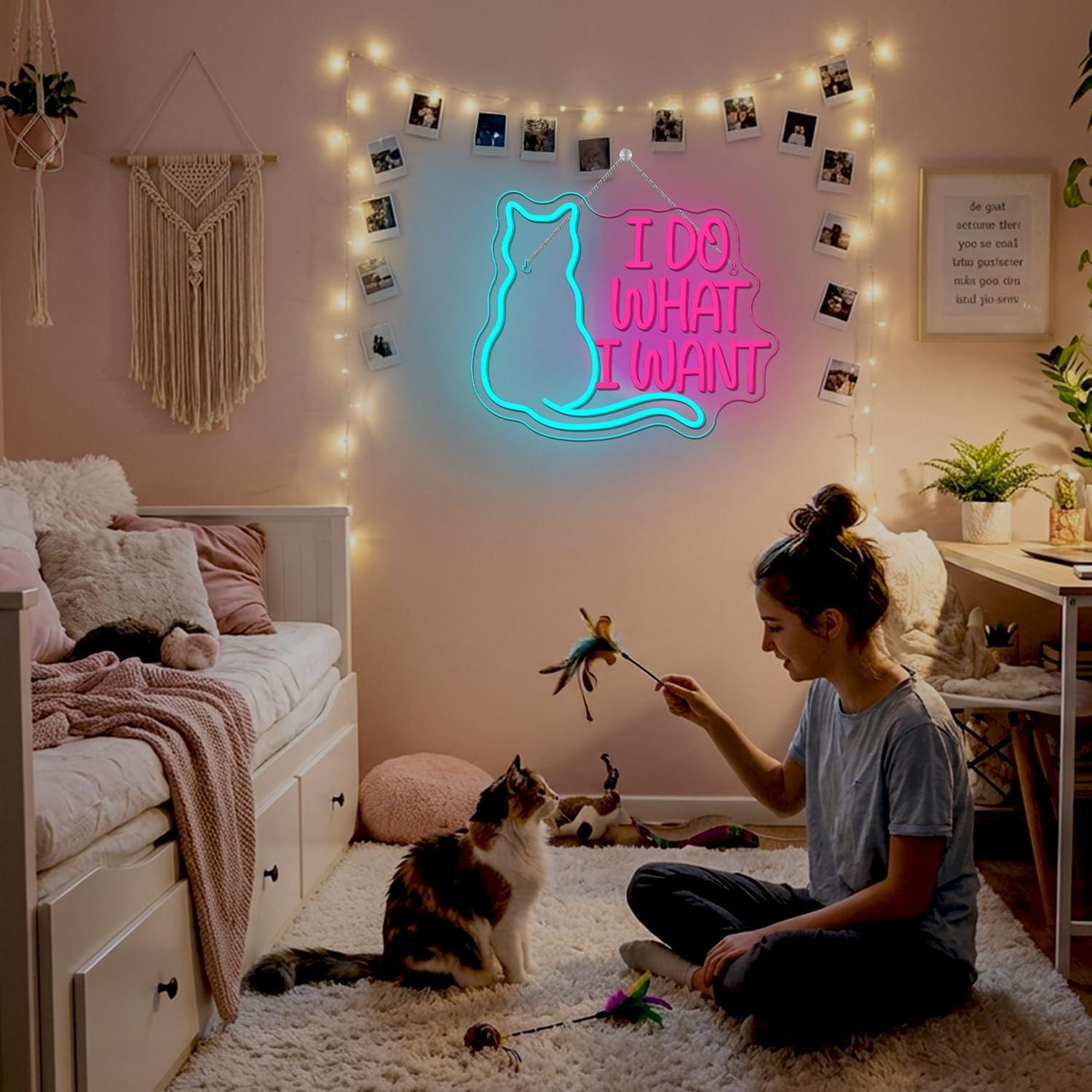 Katten-neonlicht USB dimbaar L - Gaming Accessories Shop recensie en prijs