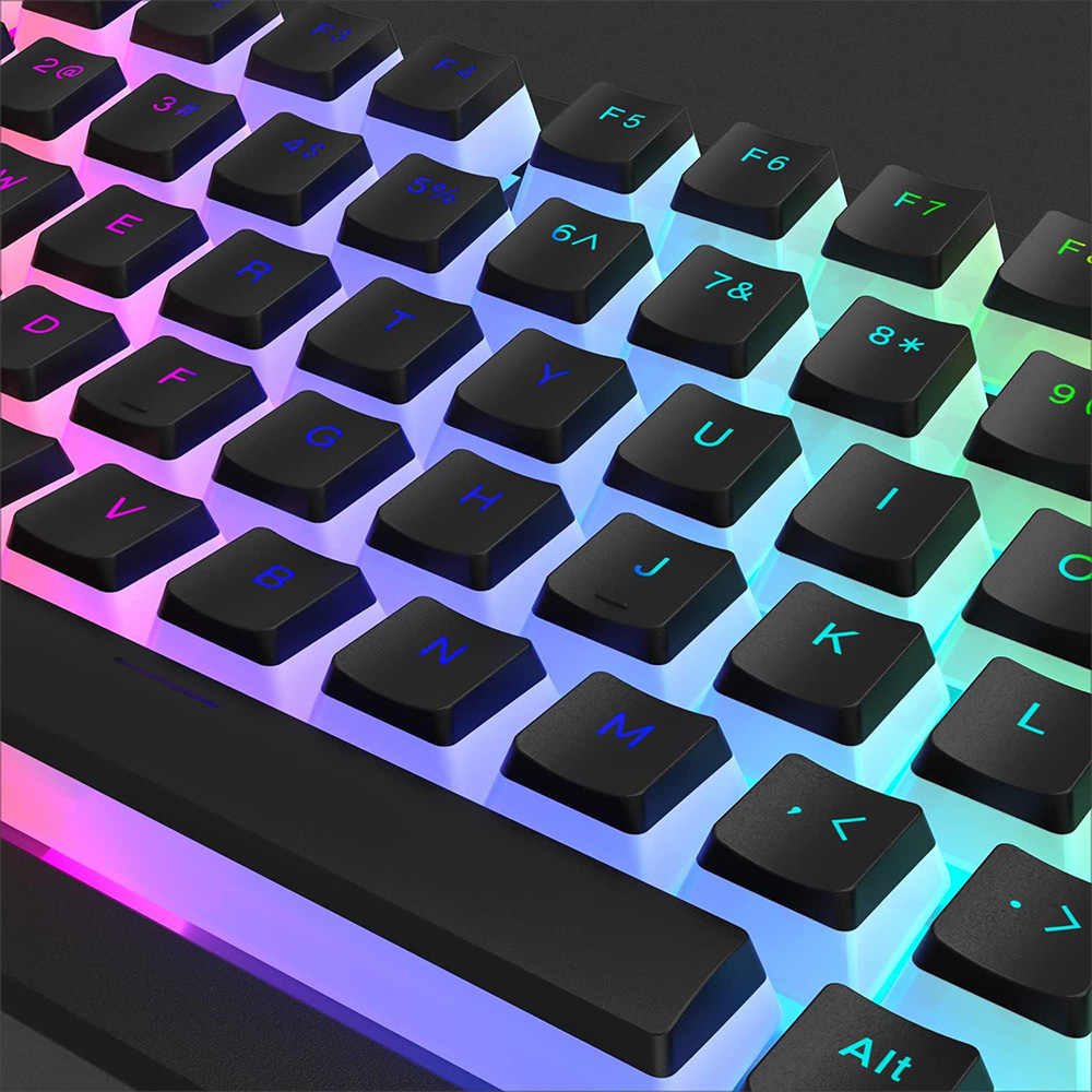 129 toetsen Pudding Keycaps PB - Gaming Accessories Aesthetic recensie en prijs