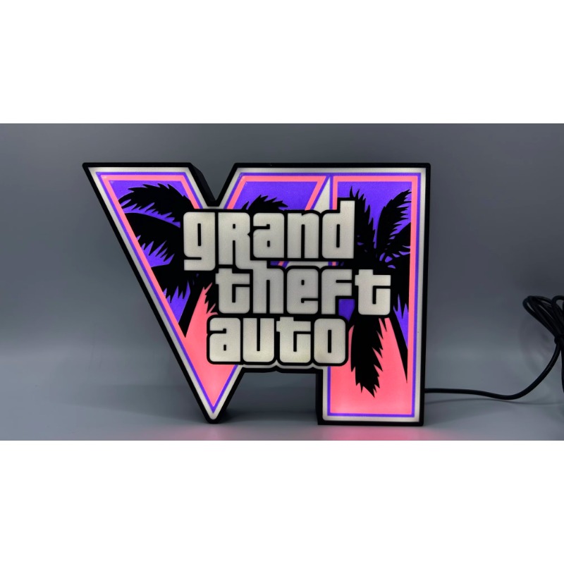GTA 6 Grand Theft Auto VI LED- - Accessories For Your Gaming Room recensie en prijs