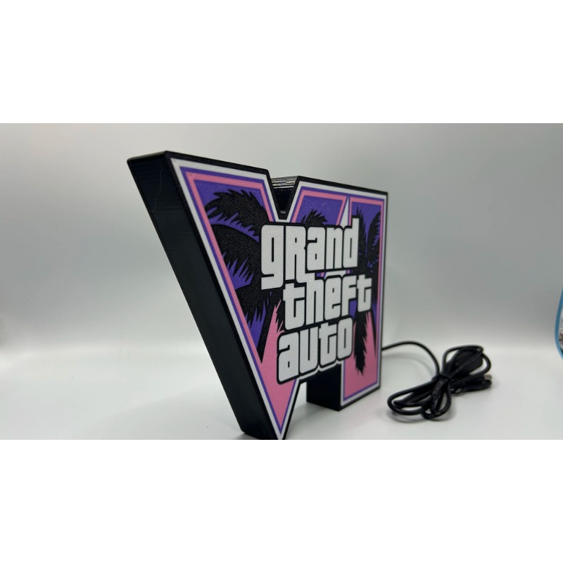 GTA 6 Grand Theft Auto VI LED- - Accessories For Your Gaming Room recensie en prijs